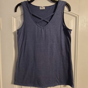Pulse Boutique Criss Cross Tank XS